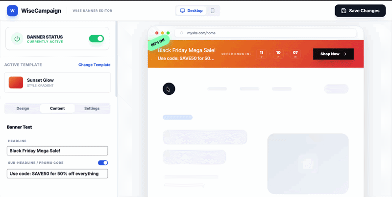 7 Best WordPress Notification Bar Plugins in 2026 (Free & Paid) 2 wp notification bar