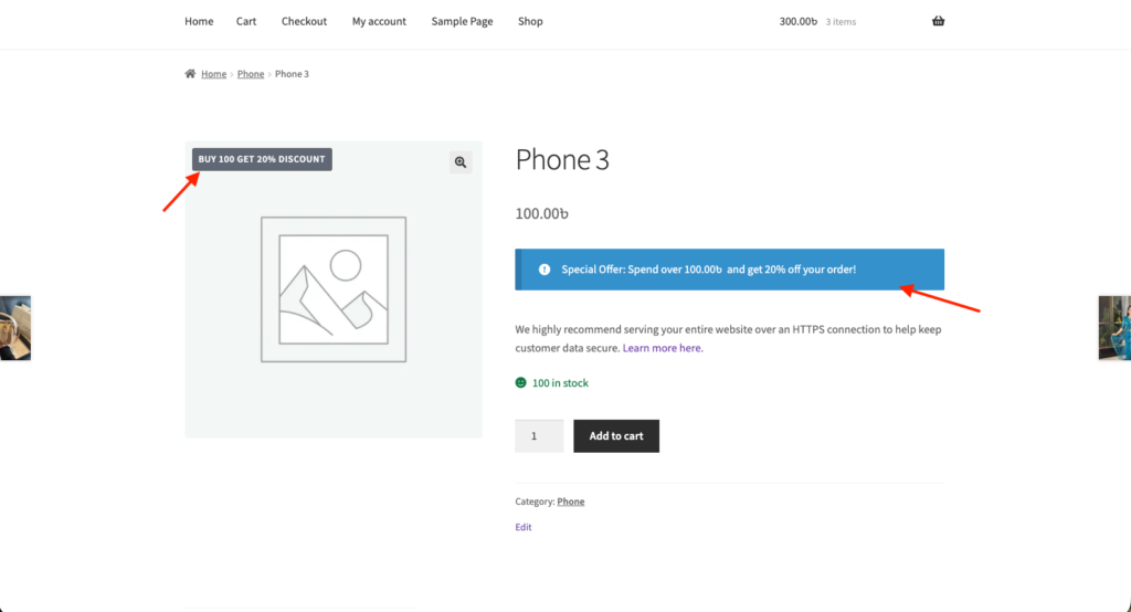 6 product details page spend based discount 1